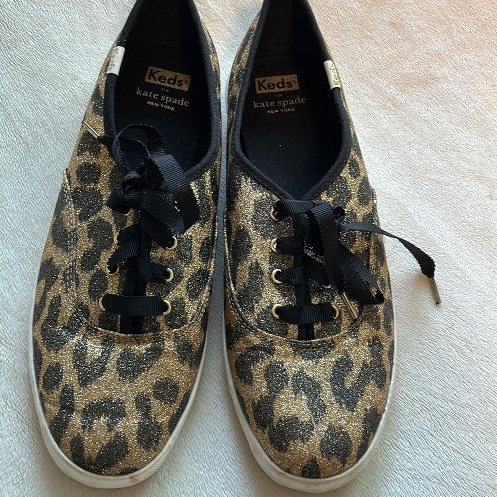 Leopard Kate Spade keds shoes